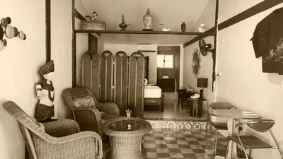 Chambre double avec terrasse — Baan sikhao Yanui